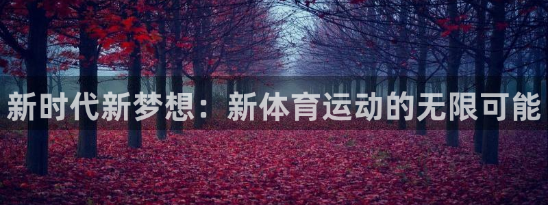 速8体育网：新时代新梦想：新体育运动的无限可能